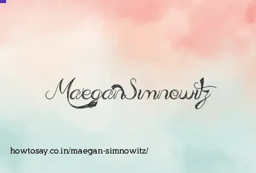 Maegan Simnowitz