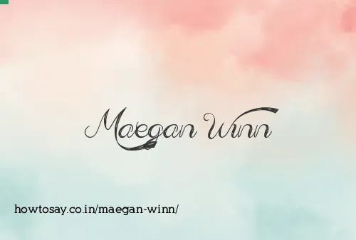 Maegan Winn