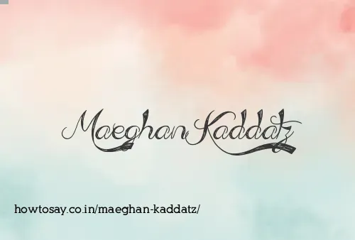 Maeghan Kaddatz