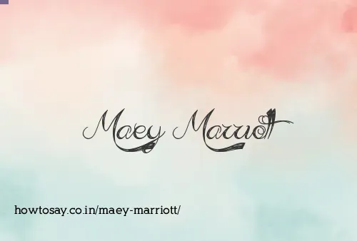 Maey Marriott