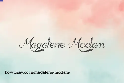 Magalene Mcclam