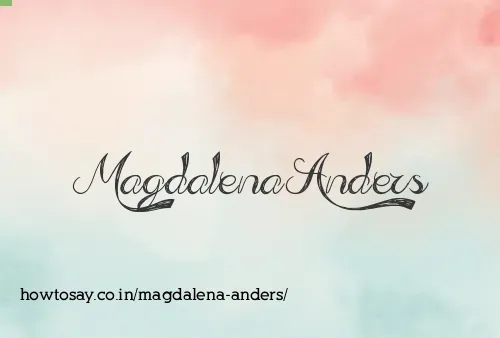 Magdalena Anders