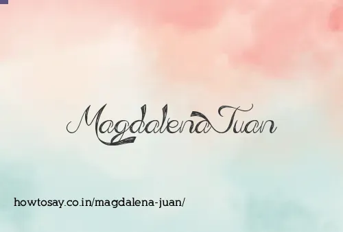 Magdalena Juan