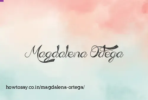 Magdalena Ortega