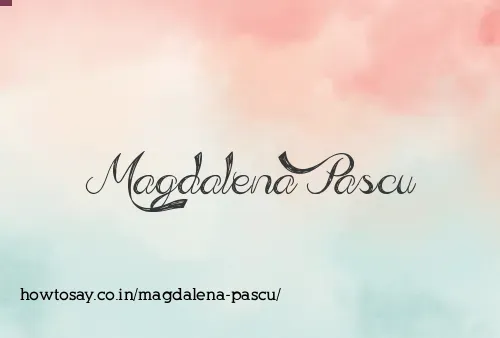 Magdalena Pascu