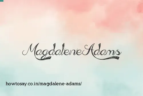 Magdalene Adams