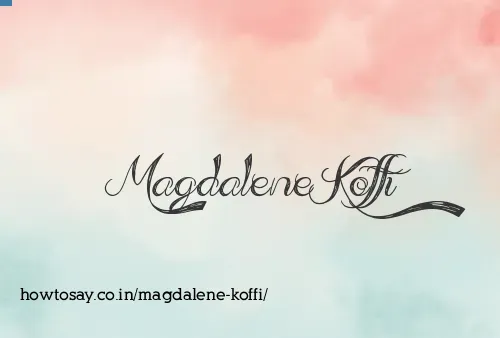 Magdalene Koffi
