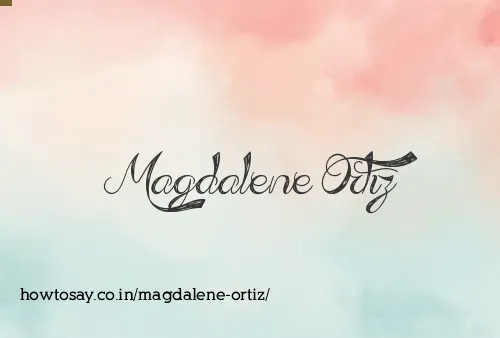 Magdalene Ortiz