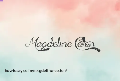 Magdeline Cotton