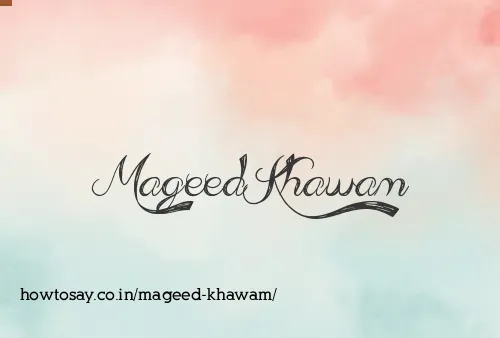 Mageed Khawam