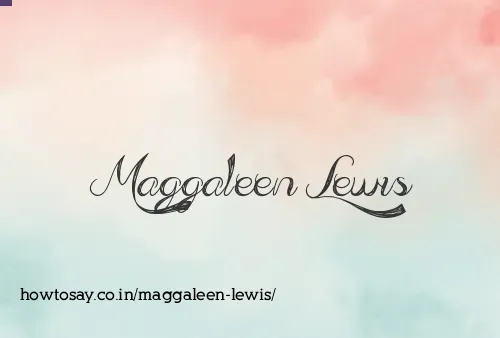 Maggaleen Lewis