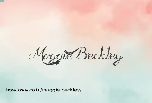Maggie Beckley