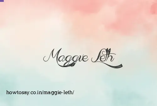 Maggie Leth