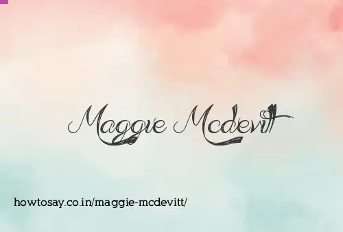 Maggie Mcdevitt