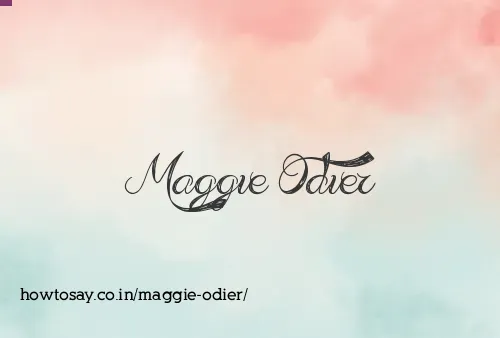 Maggie Odier