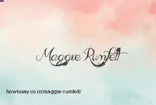 Maggie Rumfelt