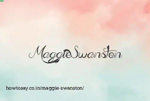 Maggie Swanston