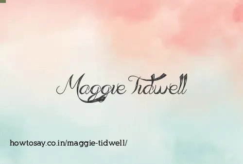 Maggie Tidwell