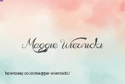 Maggie Wiernicki