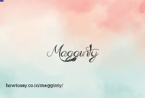 Magginty