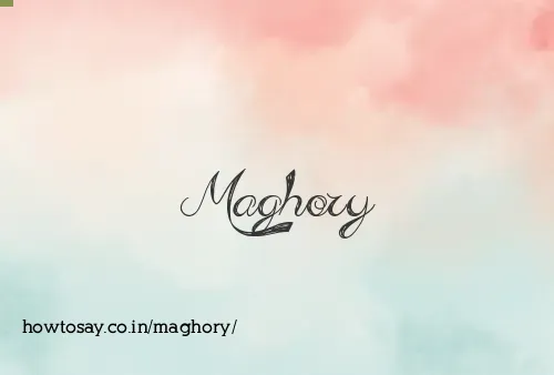 Maghory