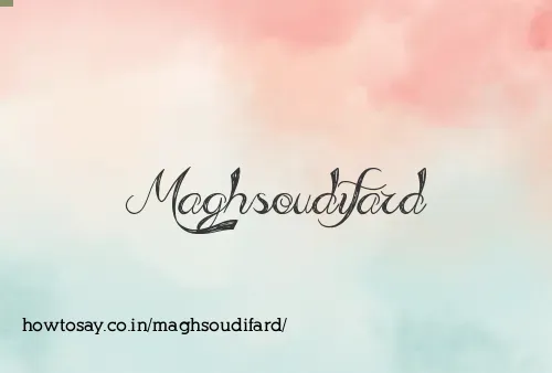 Maghsoudifard