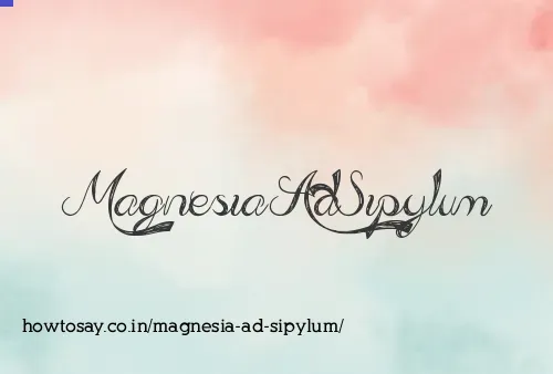 Magnesia Ad Sipylum
