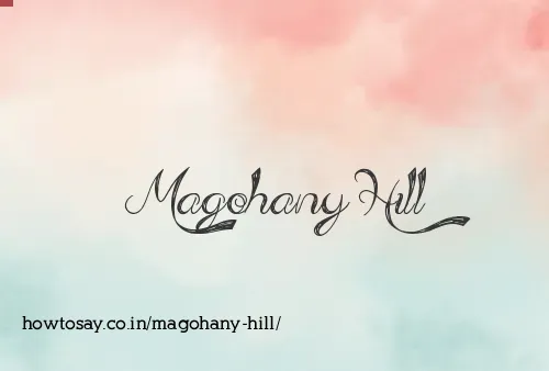 Magohany Hill