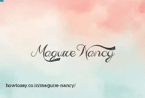 Maguire Nancy