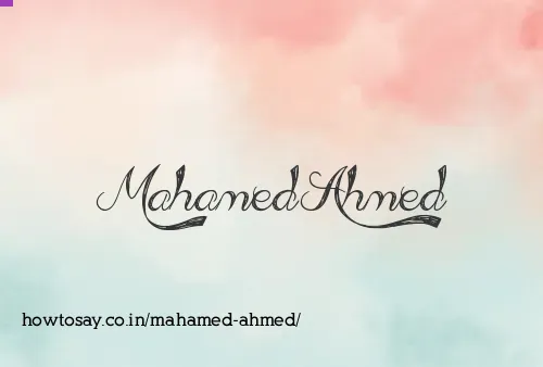 Mahamed Ahmed