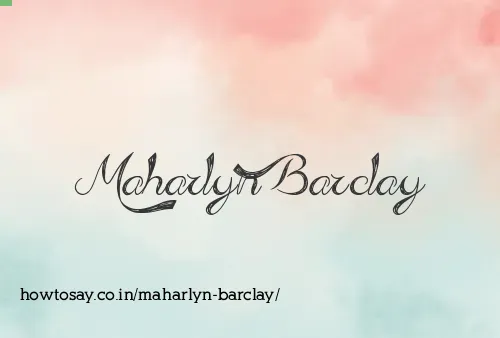 Maharlyn Barclay