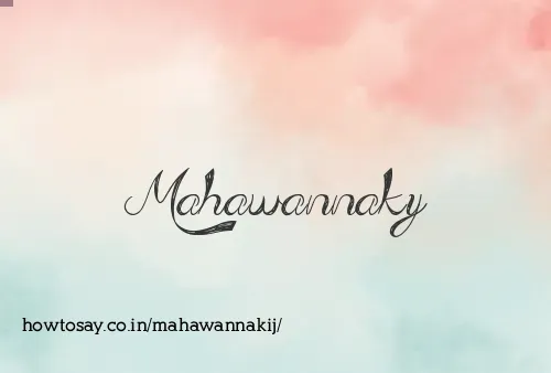 Mahawannakij