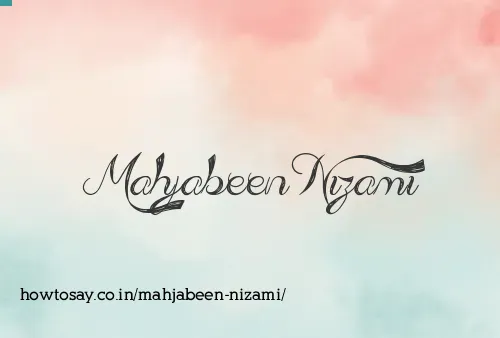 Mahjabeen Nizami