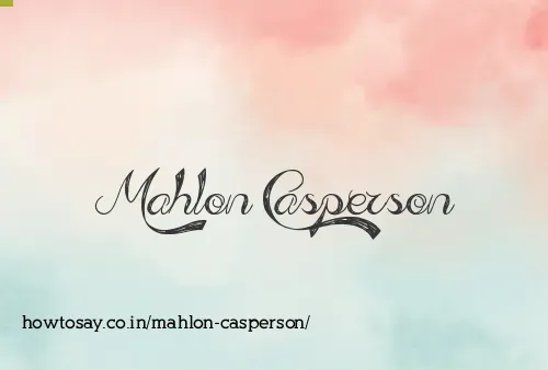 Mahlon Casperson