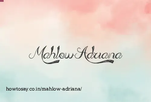 Mahlow Adriana