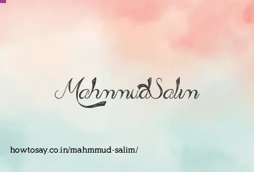 Mahmmud Salim