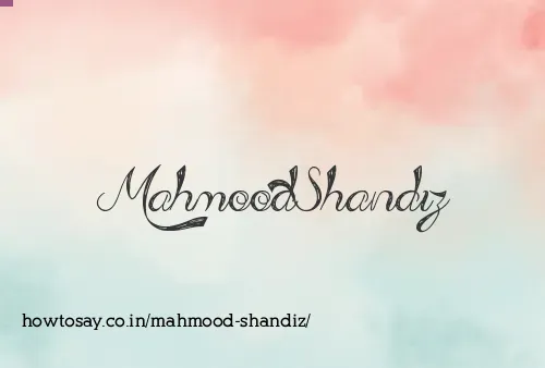 Mahmood Shandiz