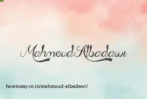 Mahmoud Albadawi