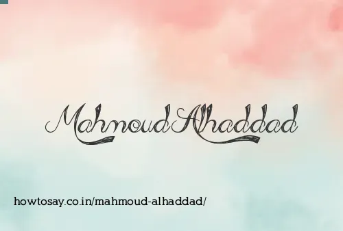 Mahmoud Alhaddad