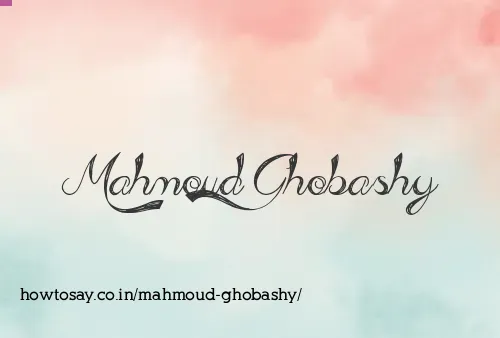 Mahmoud Ghobashy