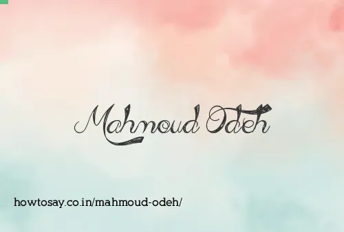 Mahmoud Odeh