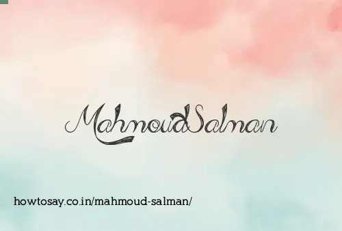 Mahmoud Salman