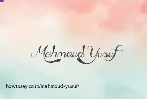 Mahmoud Yusuf