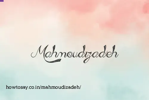 Mahmoudizadeh