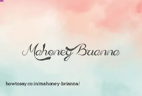 Mahoney Brianna