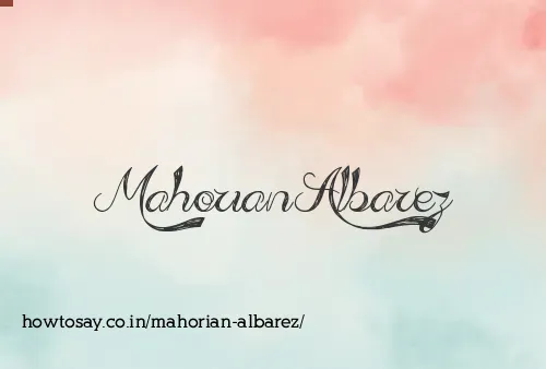 Mahorian Albarez