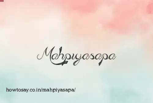 Mahpiyasapa