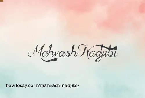 Mahvash Nadjibi