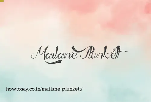 Mailane Plunkett
