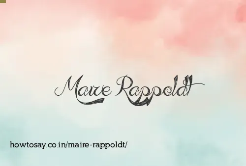 Maire Rappoldt